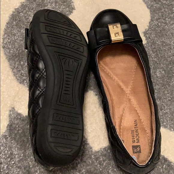 NWOB White mountain black flats size 6.5 - Picture 4 of 6